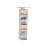 Avilia Verticale opbergmand van TNT 30 x 30 x 129 cm, beige