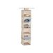 Avilia Verticale opbergmand van TNT 30 x 30 x 129 cm, beige