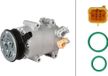 HELLA Compresseur de climatisation 12 V, Ø 108 mm – Expertise thermique HELLA pour, entre autres, la FORD ECOSPORT
