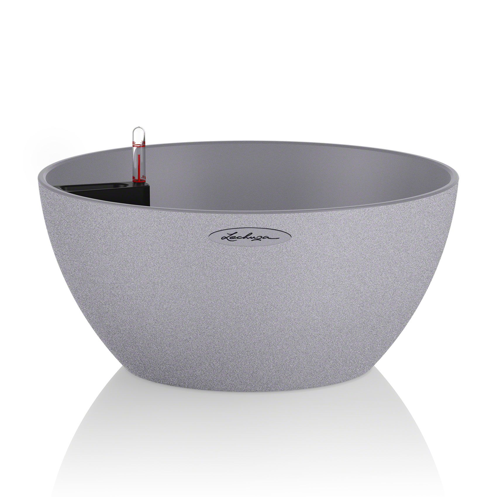 LECHUZA CUBETO STONE 30 - Plantenbak - steengrijs