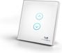 MCO Home Slimme Rolluikschakelaar met touchpaneel Z-Wave Wit