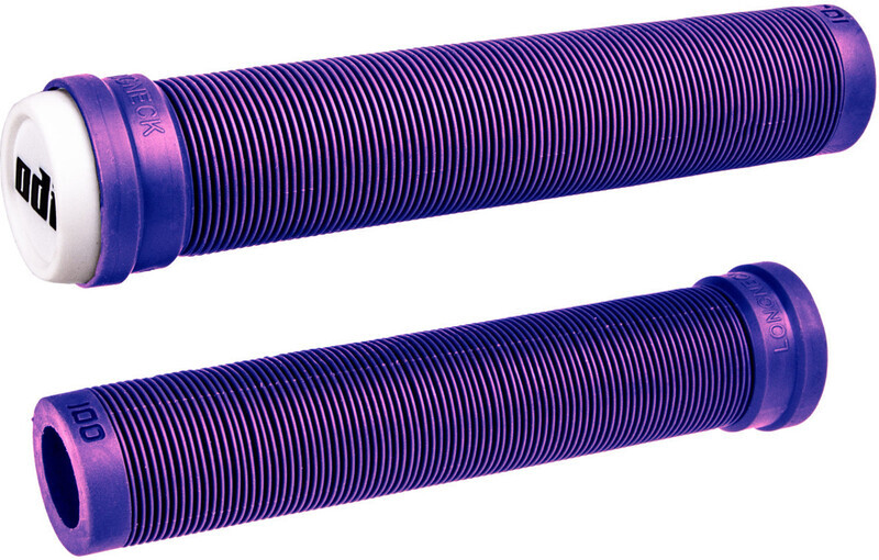 Odi Longneck SLX Flangeless BMX Grips, purple