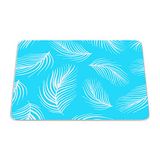 Bonamaison, Rechthoek Pop Art Digital bedrukte muismat, antislip onderkant, voor kantoor en thuis, grootte: 22x18 cm