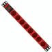 WP WPN-PDU-G01-08/R energiedistributie 1U 8 AC-uitgangen Rood