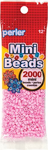 SIMPLICITY CREATIVE CORP EENVOUDIGHEID CREATIEVE CORP MINI PERLER BEAD BAG LIGHT PINK, One Size