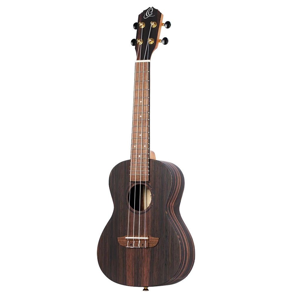 Ortega RUEB-CC-L Timber Series Natural linkshandige concert ukelele met gigbag