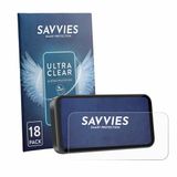 Savvies Screenprotector voor Carpuride 603 6.3" - Transparant (18 Stuks)