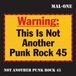 Sonic Rendezvous Mal-One - Not Another Punk Rock 45 (7" Single) (Limited Edition)