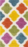 Safavieh Vloerkleed Molly Rechthoekig Polyester Ivoorkleurig 91 x 152 cm