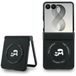 CG MOBILE Karl Lagerfeld Karl & Choupette Pins compatibel met MagSafe hoes voor Samsung Galaxy Z Flip8 (zwart)