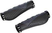 XLC Ergonomische Grill GR-S07 Ergonomische handgrepen, uniseks, volwassenen, zwart/grijs, 140 mm