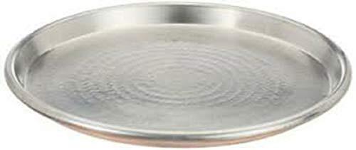 Vigor Blinky 94080-30 platte ronde pan van vertind koper, randhoogte 3 cm, diameter 30 cm