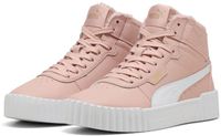 Puma Carina 3.0 Mid Winter Sneakers Junior Roze - Wit