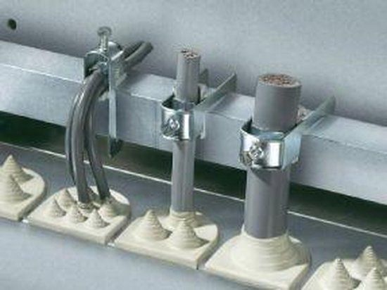 Rittal SZ 2355.000 Kabelklemset Staal Zilver