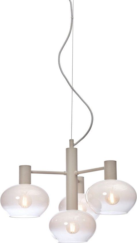 it's about RoMi Hanglamp Bologna - Wit - 43x43x34cm