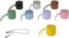 ADAR Haut-parleur métallique, 4,6 x 4 cm, avec câble USB