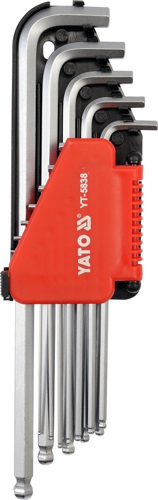 YATO YT-5838 Inbussleutels - Set van l-vormige inbussleutels