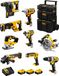 DeWALT set DWK901 (DCD996 + DCH273 + DCG405 + DCF887 + DCF894 + DCS334 + DCS570 + DCS367 + DCL050 + 3x 5,0Ah accu's + DCB115 lader + 3-in-1 transportkoffer)