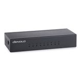 Devolo 7234 Switch réseau non géré Gigabit Ethernet 8 ports bureau noir