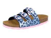 LICO Chaussure de plage/de bain 'Bioline' opale / bleu foncé / rose clair
