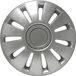 Carpoint Wieldoppen Silverstone 16 Inch Abs Zilver Set Van 4