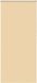 vidaXL Rolgordijn verduisterend 84,4 x 230 cm stofbreedte 80 cm beige