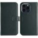 Selencia Echt Leren Bookcase voor de Apple iPhone 16 Pro Max - Groen