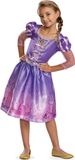 Disguise Disney Prinses - Tangled, Rapunzel Jurk Verhalenboek Classic, Maat XS (3T-4T Jaar), Meisjes