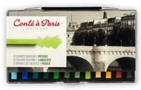 Conté à Paris Sketching Pastelkrijt Set Landscape