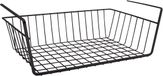 MSV Hangend Opbergmandje met Plank – Hangorganizer voor Kast – Opbergorganizer zonder Boren – Hangend Opbergsysteem met Gaasplank