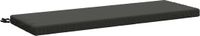 vidaXL Bankkussen SOEST 100% Polyester Antraciet 100 x 40 x 5 cm
