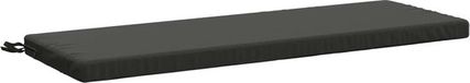 vidaXL Bankkussen SOEST 100% Polyester Antraciet 100 x 40 x 5 cm
