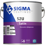 Sigma S2U Satin Zijdeglans Lakverf Wit 2.5L