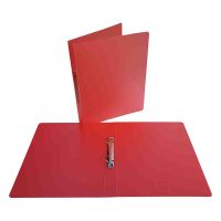 Bronyl ringband met 2 O-ringen - Transparant rood (35 mm)