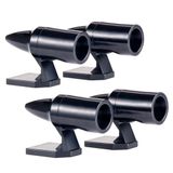 Sumex 4 stuks vier alarmen, afschrikker, ultrasone fluitje voor dieren zoals herten, wilde zwijnen, hazen voor auto, 4 stuks.