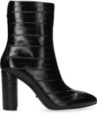 Mexx Vida Indy Enkellaarsjes - Enkelboots met rits - Dames - Zwart - Maat 42