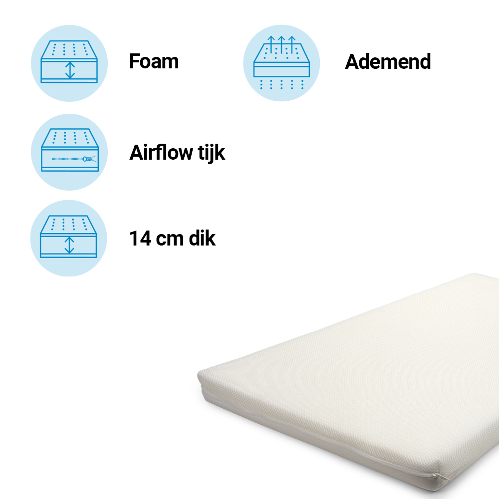 Best Sleep Matras Eenpersoons 90x200 Airflow Pro