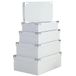 Set Icecat Set van 5 dozen, gevoerd met metalen randen