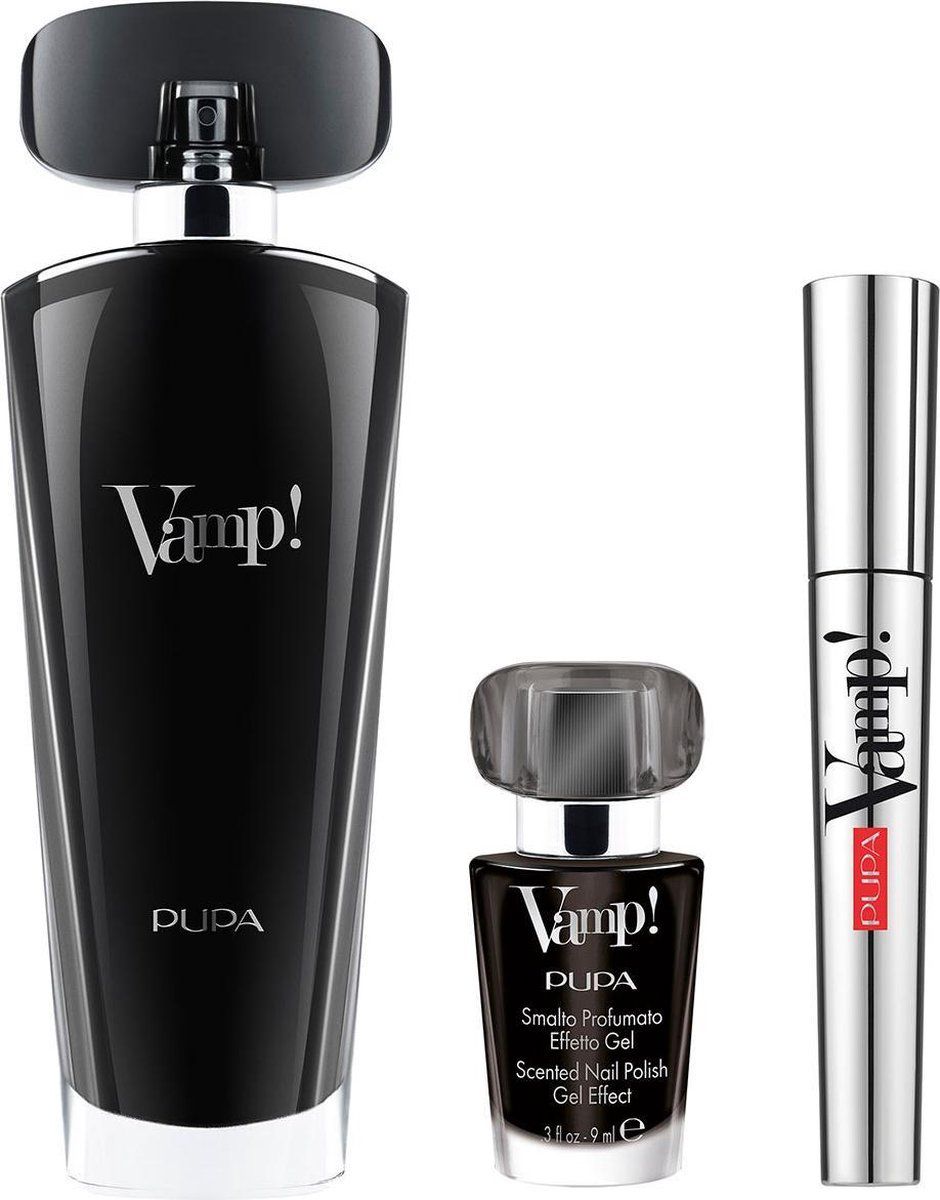 Pupa Milano - Eau De Parfum Vamp! - Black Giftset - 8011607354412