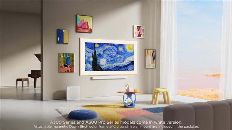 TCL 55A300 Pro / QLED screen / 55 inch / 2024