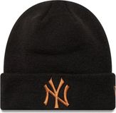 New Era New York Yankees League Essential Black Cuff Knit Beanie Hat