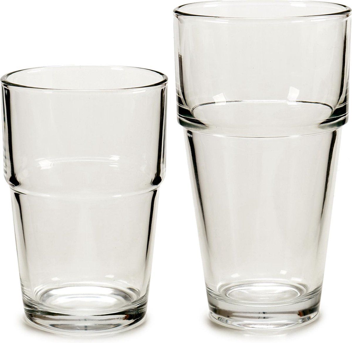 Vivalto Glazenset - 12-delig - 37 cl - Transparant