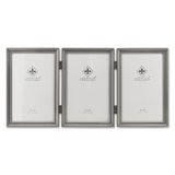 Lawrence Frames 11546T metalen tinnen scharnierende drievoudige fotolijst