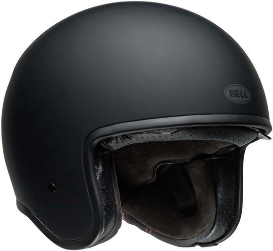 Bell Tx 501 Mat Zwart Open Face Helm