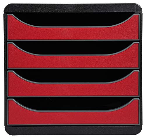 Exacompta BIG-BOX Iderama - zwart/karmijnrood - 310718D