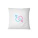 Bona Basics Decoratieve kussenhoes Wit 45x45 cm