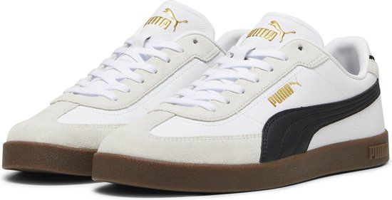 PUMA Puma Club II Era Unisex Sneakers - PUMA White-PUMA Black-Vapor Gray