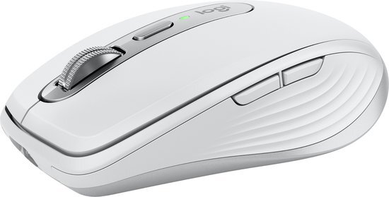 Logitech MX Anywhere 3S for Mac - Draadloze Muis - Bluetooth - Pale Grey