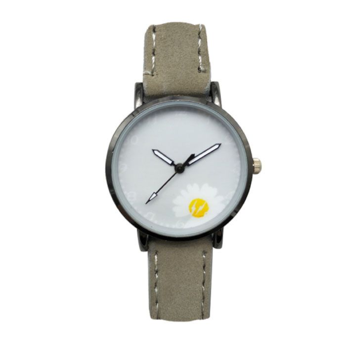 MSTIANQ Minimalistisch Dames Horloge - Lichtgevend - Khaki