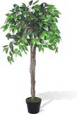 vidaXL Kunst vijgenboom met pot 110 cm